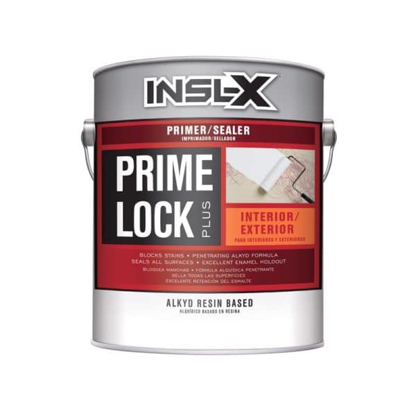 Insl X Prime Lock White Flat Oil Based Alkyd Primer And Sealer Gal