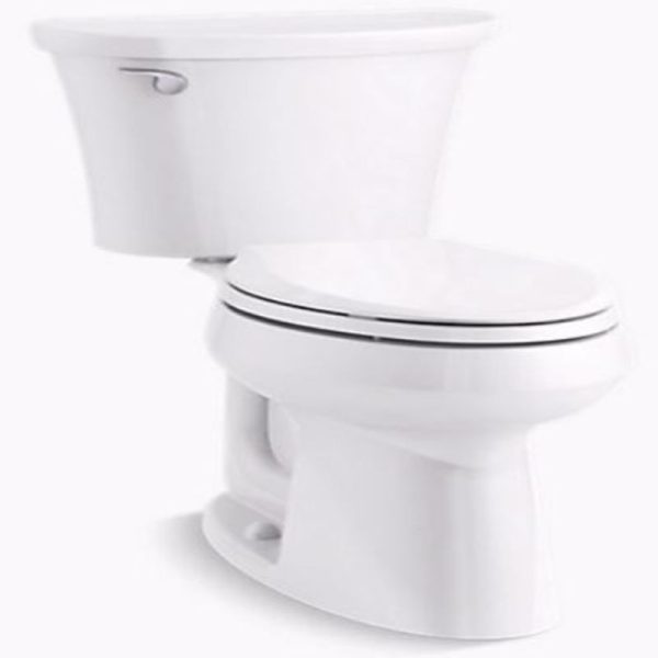 Kohler Cavata Ada Compliant Gal White Elongated Complete Toilet