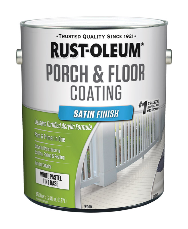 Rust-Oleum Porch & Floor Satin Tint Base Porch and Floor Paint+Primer 1 gal