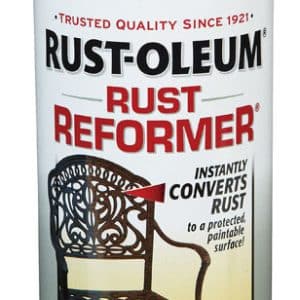Rust-Oleum Stops Rust Indoor and Outdoor Flat Black Oil-Based Rust Reformer 10.25 oz