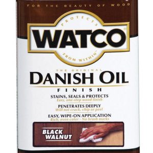 Watco Transparent Black Walnut Oil-Based Danish Oil 1 qt