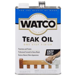 Watco Transparent Clear Oil-Based Teak Oil 1 gal