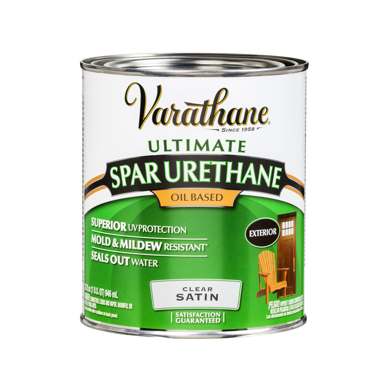 Varathane Ultimate Satin Clear OilBased Spar Urethane 1 qt