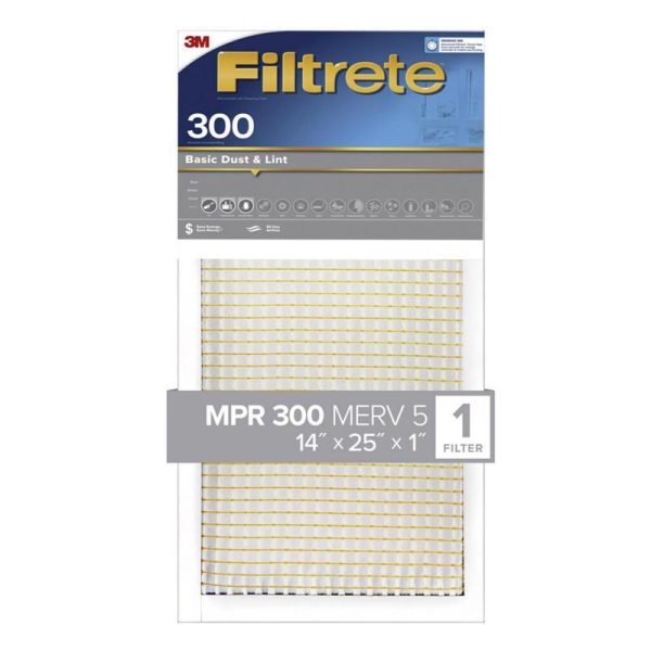 Filtrete 14 in. W X 25 in. H X 1 in. D 7 MERV Pleated Air Filter 1 pk