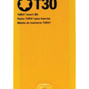 Irwin Torx T30 X 1 in. L Insert Bit S2 Tool Steel 1 pk