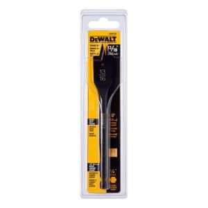 DeWalt 13/16 in. X 6 in. L Carbon Steel Spade Bit 1 pk