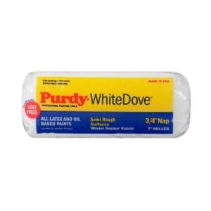 Purdy White Dove Woven Dralon Fabric 7 in. W X 3/4 in. Paint Roller Cover 1 pk