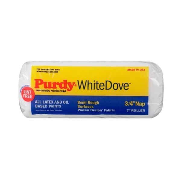 Purdy White Dove Woven Dralon Fabric 7 in. W X 3/4 in. Paint Roller Cover 1 pk