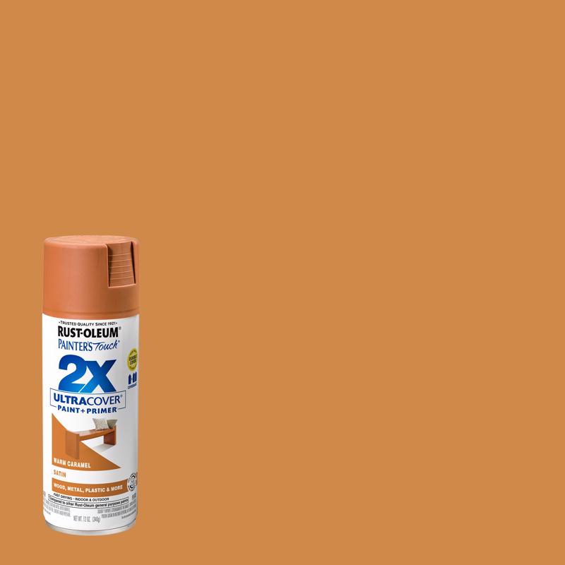 RustOleum Painter's Touch 2X Ultra Cover Satin Warm Caramel Paint