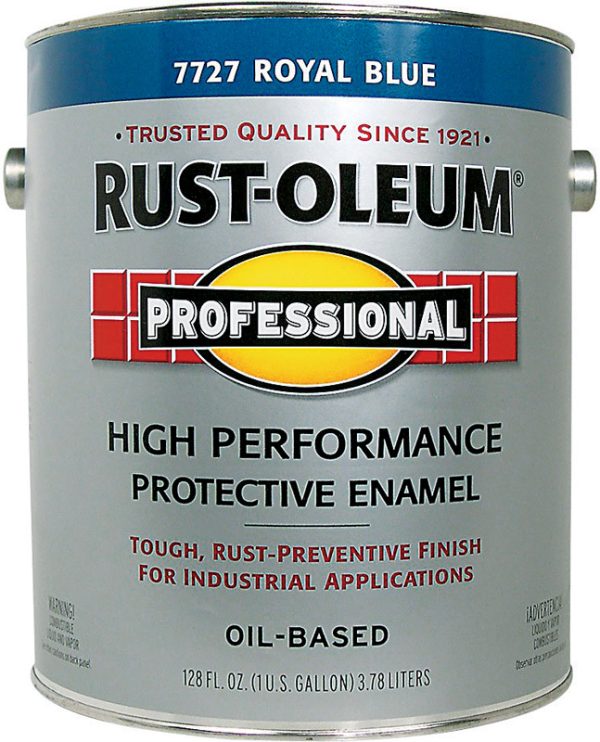 Rust-Oleum Professional High Performance Indoor and Outdoor Gloss Royal Blue Protective Paint 1 gal
