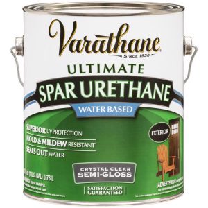 Varathane Diamond Semi-Gloss Clear Water-Based Spar Urethane 1 gal