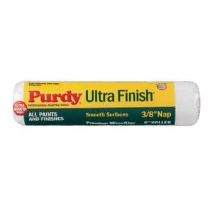 Purdy Ultra Finish Microfiber 9 in. W X 3/8 in. Regular Paint Roller Cover 1 pk