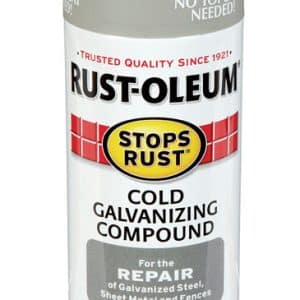 Rust-Oleum Stops Rust Flat/Matte Gray Cold Galvanizing Compound Spray 16 oz