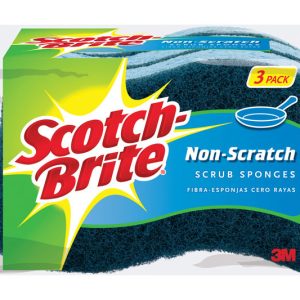 Scotch-Brite Non-Scratch Sponge For Multi-Purpose 4.4 in. L 3 pk