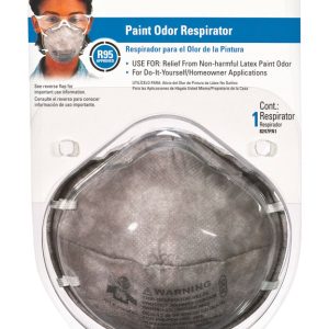 3M P95 Paint Odor Cup Disposable Respirator Gray One Size Fits All 1 pk