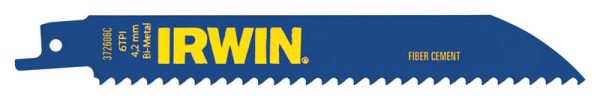 Irwin WeldTec 6 in. Bi-Metal Reciprocating Saw Blade 6 TPI 5 pk