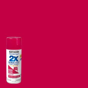 Rust-Oleum Painter's Touch High-Gloss Desert Rose Paint+Primer Spray Paint 12 oz
