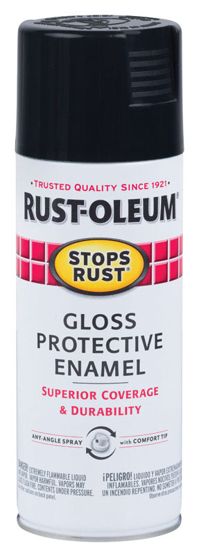 Rust-Oleum Stops Rust Gloss Charleston Green Protective Enamel Spray Paint 12 oz