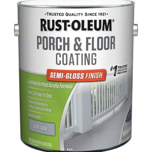 Rust-Oleum Porch & Floor Semi-Gloss Dove Gray Porch and Floor Paint+Primer 1 gal