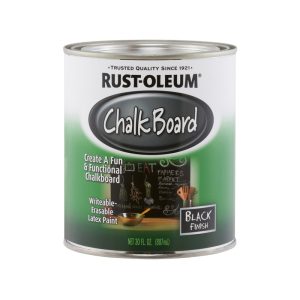 Rust-Oleum Specialty Flat Black Acrylic Chalkboard Paint 30 oz
