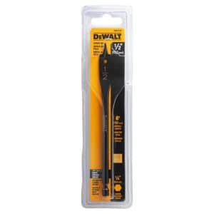 DeWalt 1/2 in. X 6 in. L Carbon Steel Spade Bit 1 pk