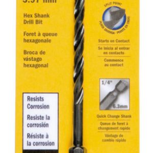 Irwin 5/32 in. X 3-15/16 in. L High Speed Steel Drill Bit 1 pc