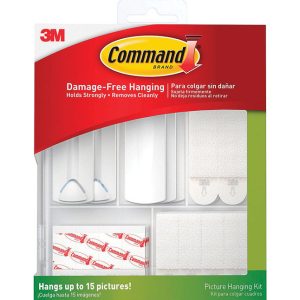 3M White Assorted Picture Hanging Kit 5 lb 38 pk
