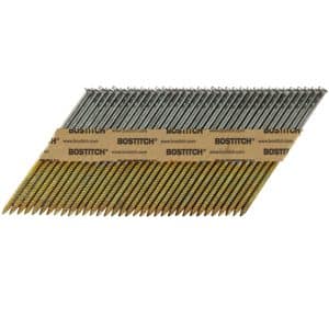 Bostitch 2-3/8 in. 10 Ga. Angled Strip Bright Stick Nails 33 deg 5,000 pk
