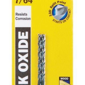 Irwin 7/64 in. X 2-5/8 in. L High Speed Steel Drill Bit Set 2 pc