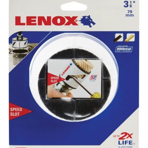 Lenox Speed Slot 3-1/8 in. Bi-Metal Hole Saw 1 pc