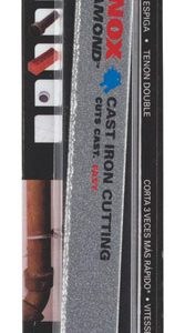 Lenox Double Tang 9 in. Diamond Grit Reciprocating Saw Blade Multi TPI 1 pk
