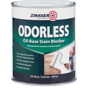 Zinsser Odorless White Flat Primer 1 qt