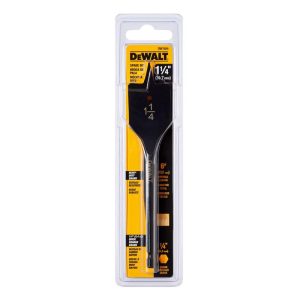 DeWalt 1-1/4 in. X 6 in. L Carbon Steel Spade Bit 1 pk