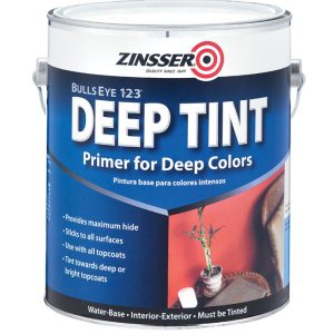 Zinsser Bulls Eye 123 Deep Tint White Primer and Sealer 1 gal