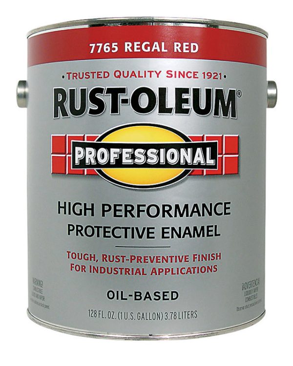 Rust-Oleum Professional High Performance Indoor and Outdoor Gloss Regal Red Protective Paint 1 gal