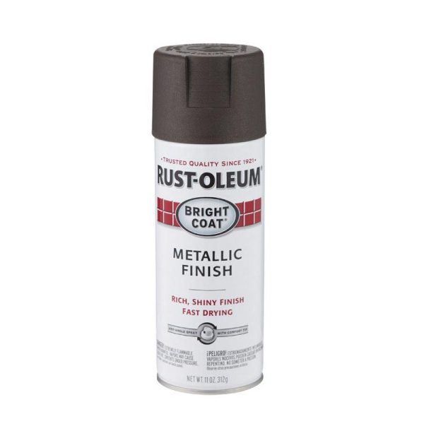 Rust-Oleum Stops Rust Metallic Dark Bronze Spray Paint 11 oz