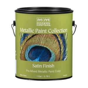 Modern Masters Shimmer Satin Champagne Water-Based Metallic Paint 1 gal