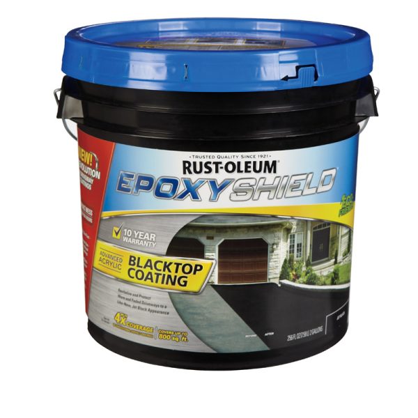 Rust-Oleum EpoxyShield Jet Black Acrylic Blacktop Coating 2 gal