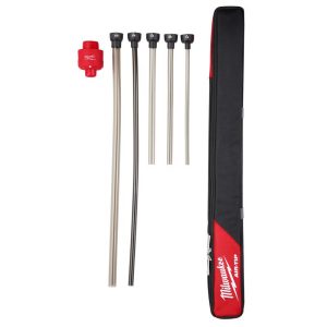 Milwaukee Air-Tip Shop Vac Long Reach Set Flexible Vacuum Hose 7 pc
