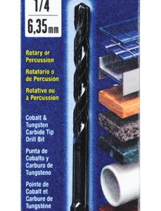 ARTU 1/4 in. X 4-1/8 in. L Carbide Tipped Drill Bit 1 pc