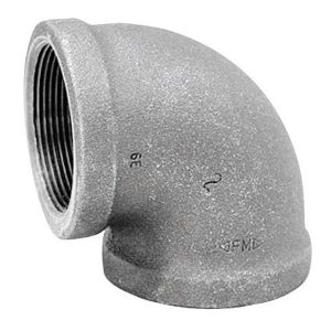 Anvil 1/8 in. FPT X 1/8 in. D FPT Galvanized Malleable Iron Elbow