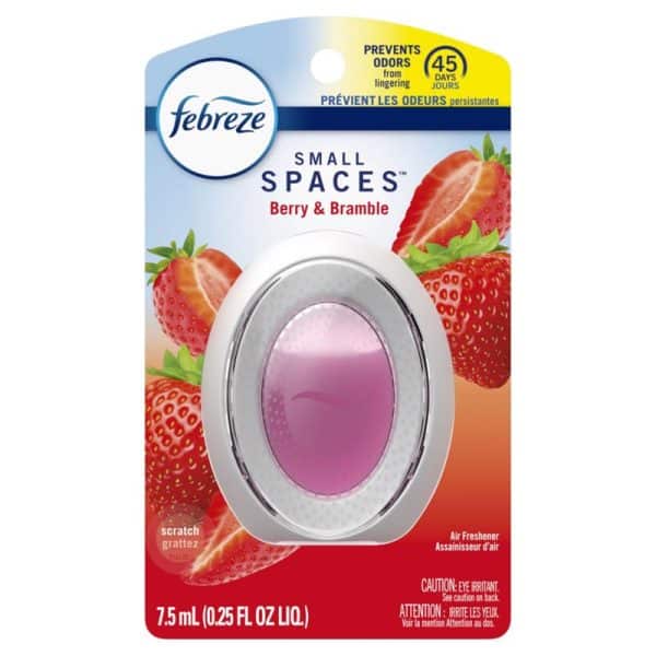 Febreze Small Spaces Wild Berries Scent Air Freshener 0.25 oz Liquid 1 pk