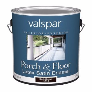 Valspar Satin Dark Brown Floor and Patio Coating 1 gal