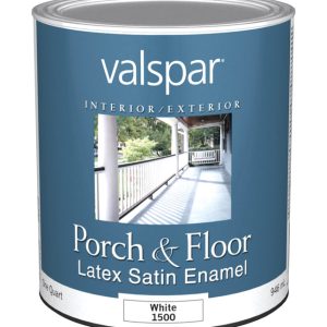 Valspar Satin White Floor and Patio Coating 1 qt