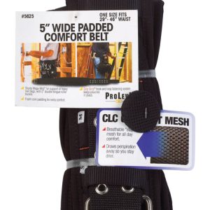CLC Nylon Work Belt 4.25 in. L X 12.5 in. H Black 29 in. 46 in.