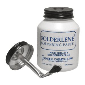 Highside Chemicals Solderlene 4 oz Lead-Free High Quality Paste Flux Petrolatum 1 pc