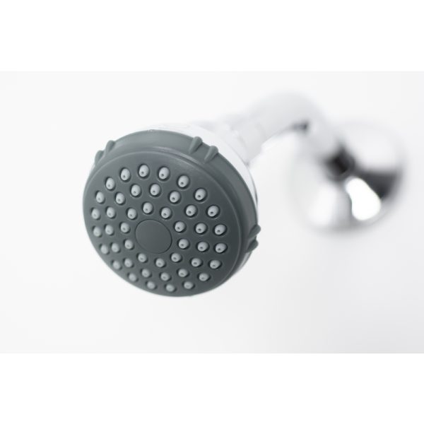 LDR Exquisite Chrome Plastic 1 settings Showerhead 1.8 gpm