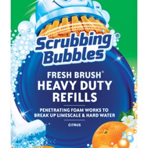 Scrubbing Bubbles Fresh Brush 1.8 in. W Scrub Brush Refill