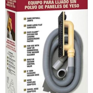 Hyde Plastic Drywall Vacuum Hand Sander 3.25 in. H X 8 in. W X 16.75 in. L
