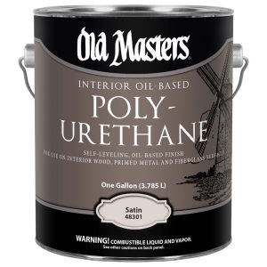 Old Masters Satin Clear Oil-Based Polyurethane 1 gal